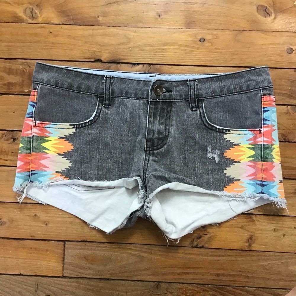 ELEMENT low rise denim jeans distressed size 27